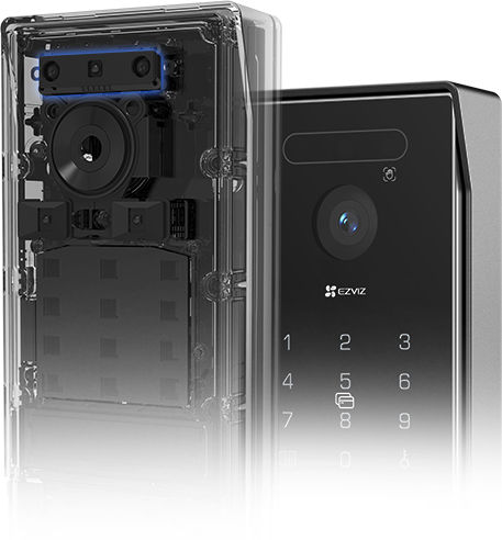 EZVIZ HP7 Pro 4K Palm Vein Video Doorphone
