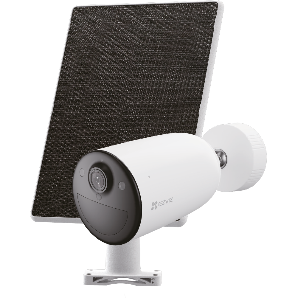 EZVIZ CB3 2K CAMERA WITH SOLAR PANEL AND 16GB SD CARD