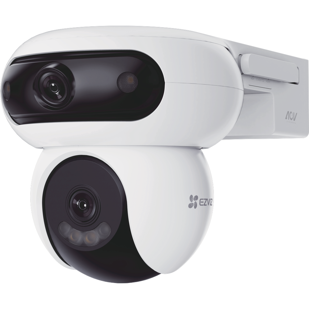 EZVIZ HB90 DUAL 3K CAMERA WITH SOLAR PANEL AND 16GB SD CARD