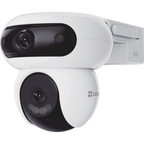 EZVIZ HB90 DUAL 3K CAMERA WITH SOLAR PANEL AND 16GB SD CARD