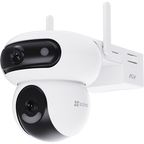 EZVIZ HB90 DUAL 3K CAMERA WITH SOLAR PANEL AND 16GB SD CARD