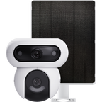 EZVIZ HB90 DUAL 3K CAMERA WITH SOLAR PANEL AND 16GB SD CARD