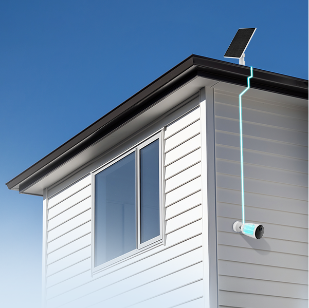 CB3 + Solar Panel 5W Smart Home Battery Camera Kit