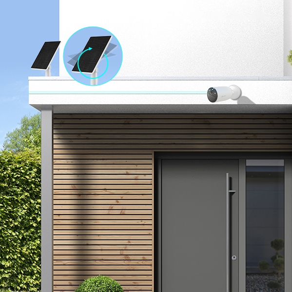 CB3 + Solar Panel 5W Smart Home Battery Camera Kit