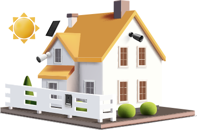 CB3 4G + Solar Panel 5W 4G Smart Home Battery Camera Kit