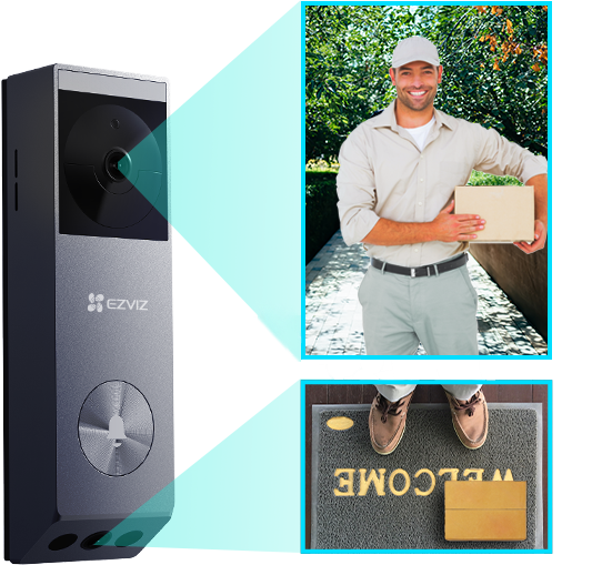 EZVIZ EP3x Pro Battery-Powered Video Doorbell