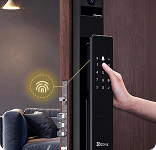 EZVIZ DL50FVX Dual-Cam Face Recognition & Palm Vein Smart Lock