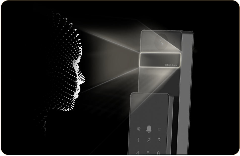 EZVIZ DL50FVX Dual-Cam Face Recognition & Palm Vein Smart Lock
