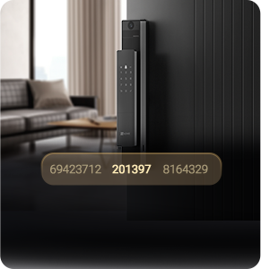 EZVIZ DL50FVX Dual-Cam Face Recognition & Palm Vein Smart Lock