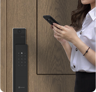 EZVIZ DL50FVX Dual-Cam Face Recognition & Palm Vein Smart Lock