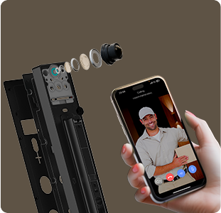EZVIZ DL50FVX Dual-Cam Face Recognition & Palm Vein Smart Lock
