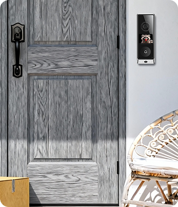 EZVIZ EP8 Ultra AI-Powered Interactive Video Doorbell Kit
