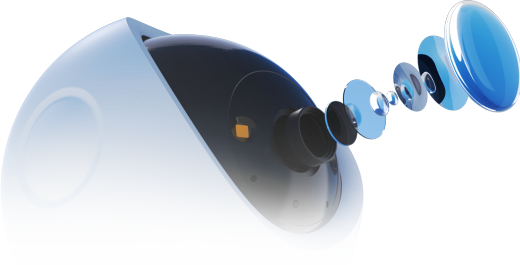EZVIZ H6c G1 - Next-Generation Pan & Tilt Wi-Fi Smart Home Indoor Camera