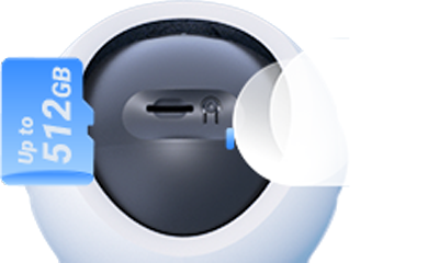 EZVIZ H6c G1 - Next-Generation Pan & Tilt Wi-Fi Smart Home Indoor Camera