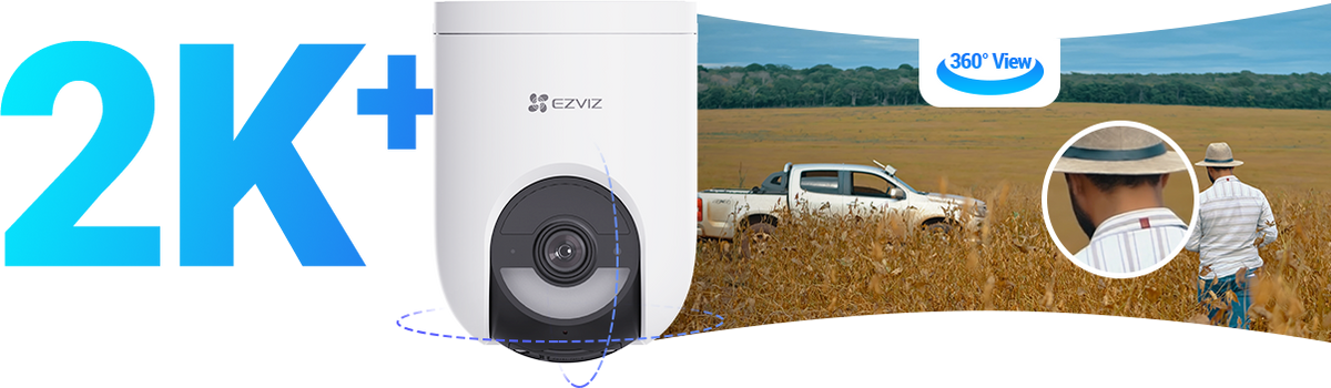 EZVIZ HB8 Lite 4G & Wi-Fi Smart Home Battery Camera