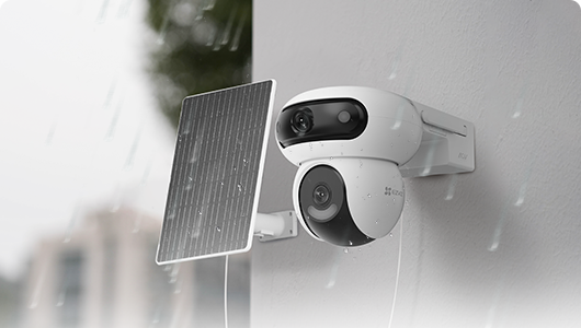 EZVIZ HB90x Dual-Lens All-Day Recording 4G Camera +Solar Panel 8W