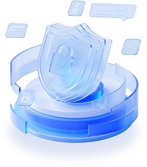 Security shield illustration