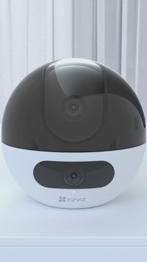 EZVIZ C7 Dual 4MP Pan & Tilt Wi-Fi Camera AI-Powered Human Shape Detection